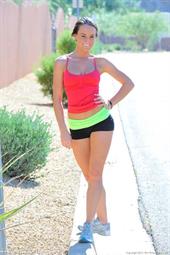 Randi cute topless runner Randi cute topless runner