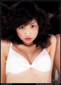Yuko Ogura in lingerie