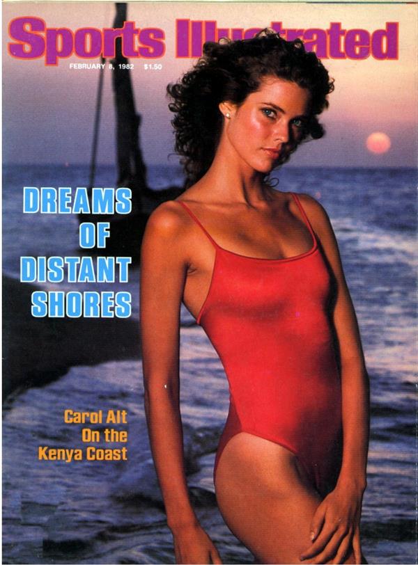 February 8, 1982.  Sports Illustrated Swimsuit Cover