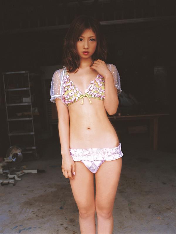 Yuko Ogura in a bikini