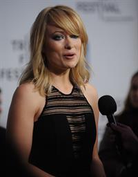Olivia Wilde Deadfall premiere during the 2012 Tribeca Film Festival on April 22, 2012