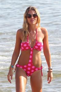 Ilary Blasi in a bikini
