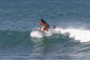 Jennifer Lawrence in a bikini (in Hawaii)