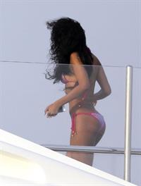 Rihanna in a bikini - ass
