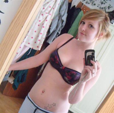 Anonymous in lingerie