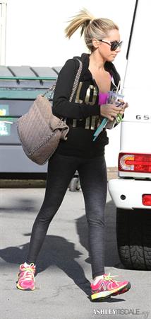 Ashley Tisdale out and about in LA 12/11/12 
