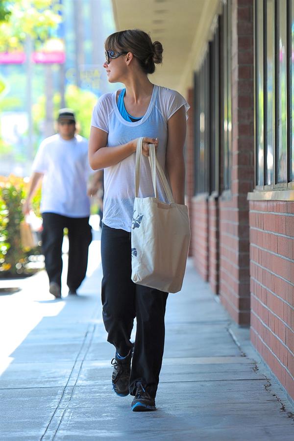 Olivia Wilde leaving a gym in Los Angeles on June 12, 2011 