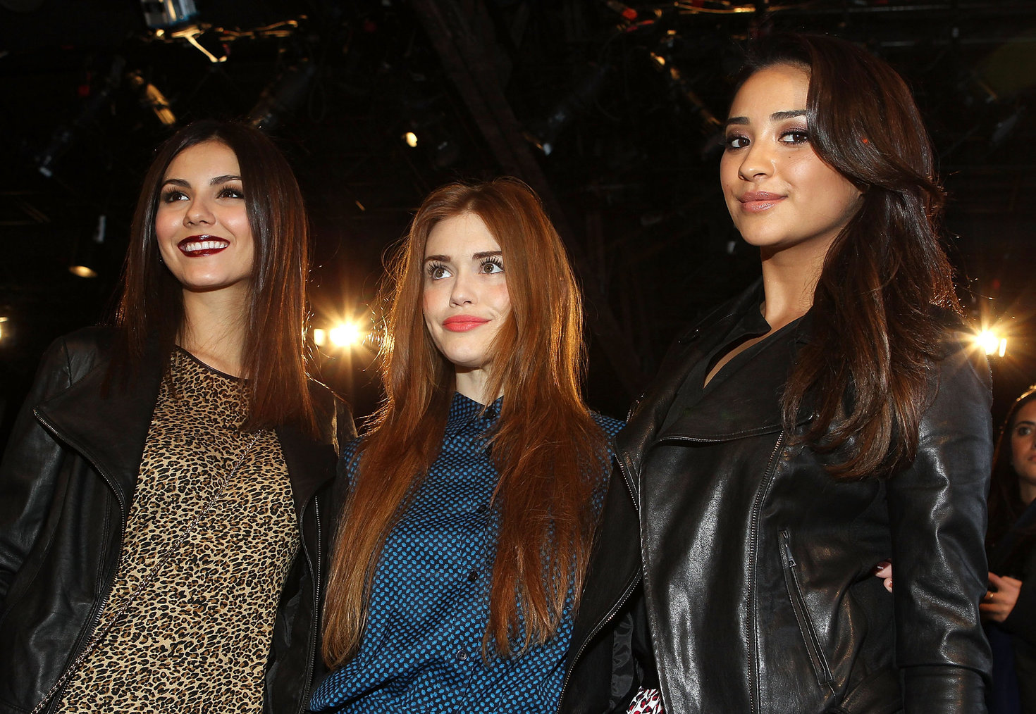 Victoria Justice DKNY Women during Fall 2013 Mercedes-Benz Fashion Week in NY 2/10/13 