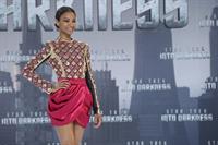 Zoe Saldana Star Trek Into Darkness' Premiere on April 29, 2013 