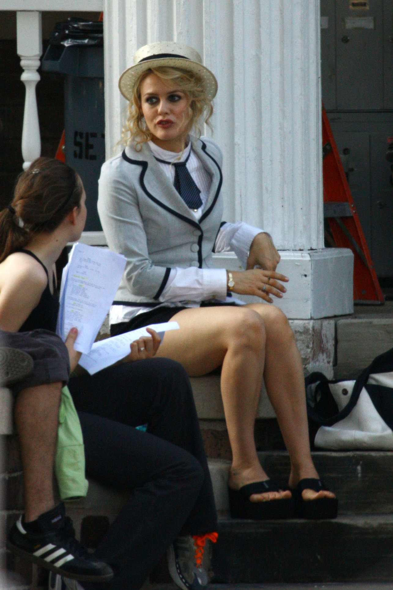 Alicia Silverstone on Vamps set in Detroit on August 13, 2010 