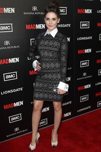 Alison Brie premiere of AMC's Mad Men Season 5 on March 14, 2012