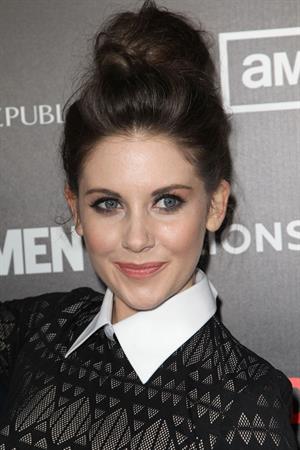 Alison Brie premiere of AMC's Mad Men Season 5 on March 14, 2012