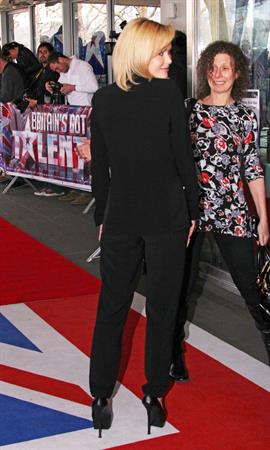 Amanda Holden attends the Britain's Got Talent Launch Event in London on March 22, 2012