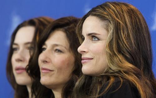 Amanda Peet attends the International Film Festival in Berlin on Feburary 16, 2010