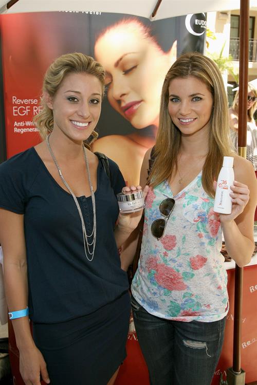 Amber Lancaster Kari Feinstein Primetime Emmy Awards Style Lounge day 1 on August 26, 2010