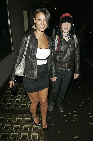 Amelle Berrabah at Whisky Mist Club on January 24, 2010