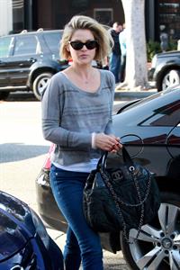 Amy Smart, Ali Larter and Jessica Alba at the Splendid store opening with crafting community and baby2baby 04.12.11 