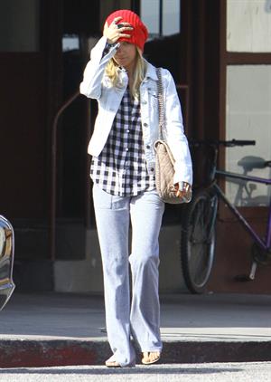 Ashley Tisdale leaving Kings Road Cafe in Studio City 12/9/12 