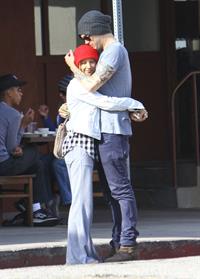 Ashley Tisdale leaving Kings Road Cafe in Studio City 12/9/12 