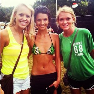Alice Greczyn in a bikini