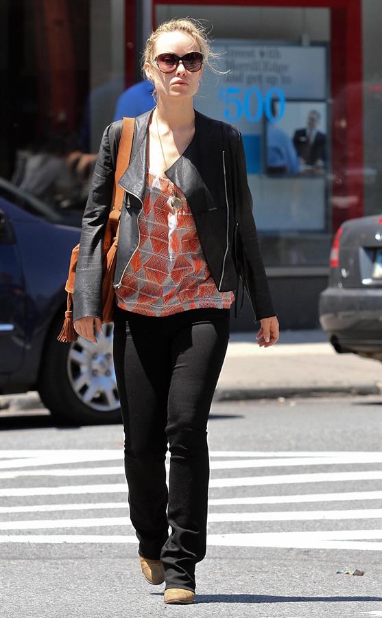 Olivia Wilde out in the West Village on May 19, 2012