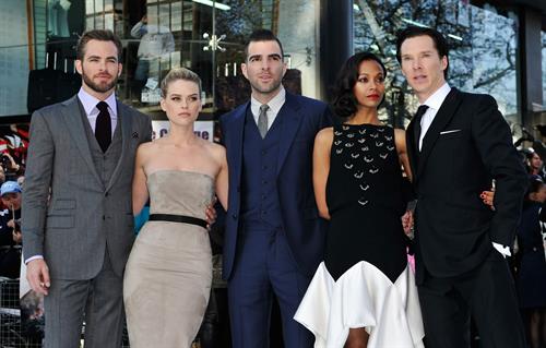 Zoe Saldana Pictures Zoe Saldana attends the 'Star Trek Into Darkness' UK Premiere at the Empire Leicester Square in London