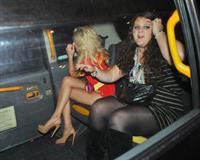 Alice Barlow rachel shenton at a party in liverpool 05.08.11 