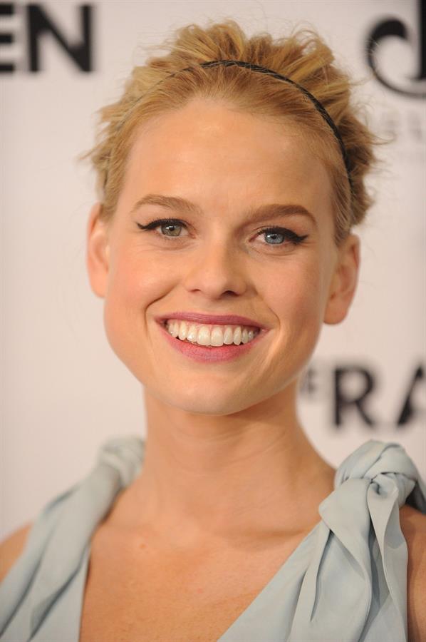 Alice Eve attends the Raven New York Red Carpet Screening Event on April 16, 2012