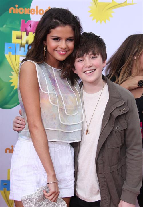 Selena Gomez Pictures Selena Gomez at Nickelodeons 24th annual Kids Choice Awards at Galen center on April 2, 2011