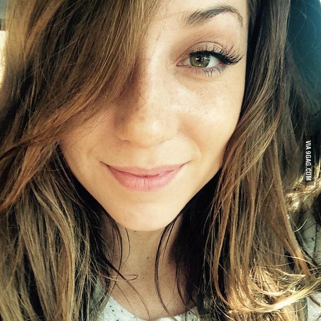 Remy LaCroix taking a selfie