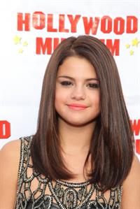 Selena Gomez at the Marilyn Monroe exhibit at the Hollywood Museum on May 30, 2012