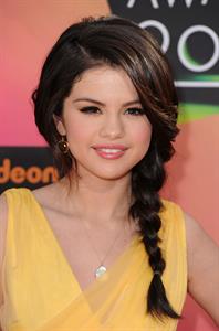 Selena Gomez Nickelodeons 23rd annual Kids Choice Awards on March 27, 2010 in Los Angeles California