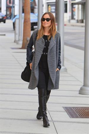 Olivia Wilde in Beverly Hills on October 29, 2013