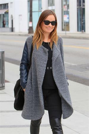 Olivia Wilde in Beverly Hills on October 29, 2013