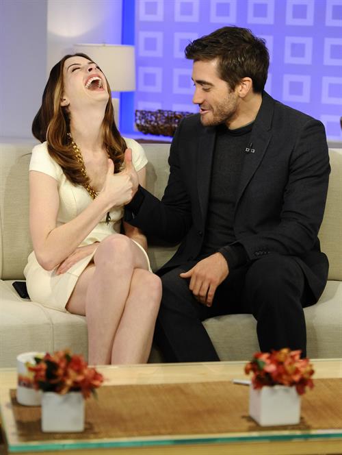 Anne Hathaway Pictures Anne Hathaway appears on NBC News Today Show on November 18, 2010