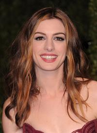 Anne Hathaway Vanity Fair Oscar Party on February 27, 2011