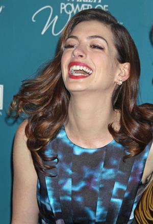 Anne Hathaway Varietys 2nd Annual Power of Women Luncheon on September 30, 2010
