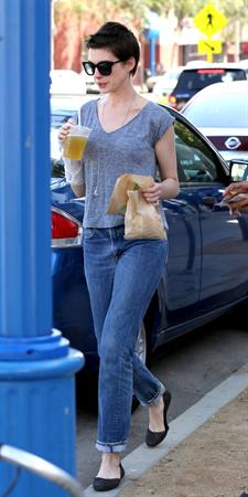 Anne Hathaway in West Hollywood June 21, 2012