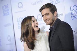 Anne Hathaway Love & Other Drugs screening at the DGA Theater in New York City on November 16, 2010