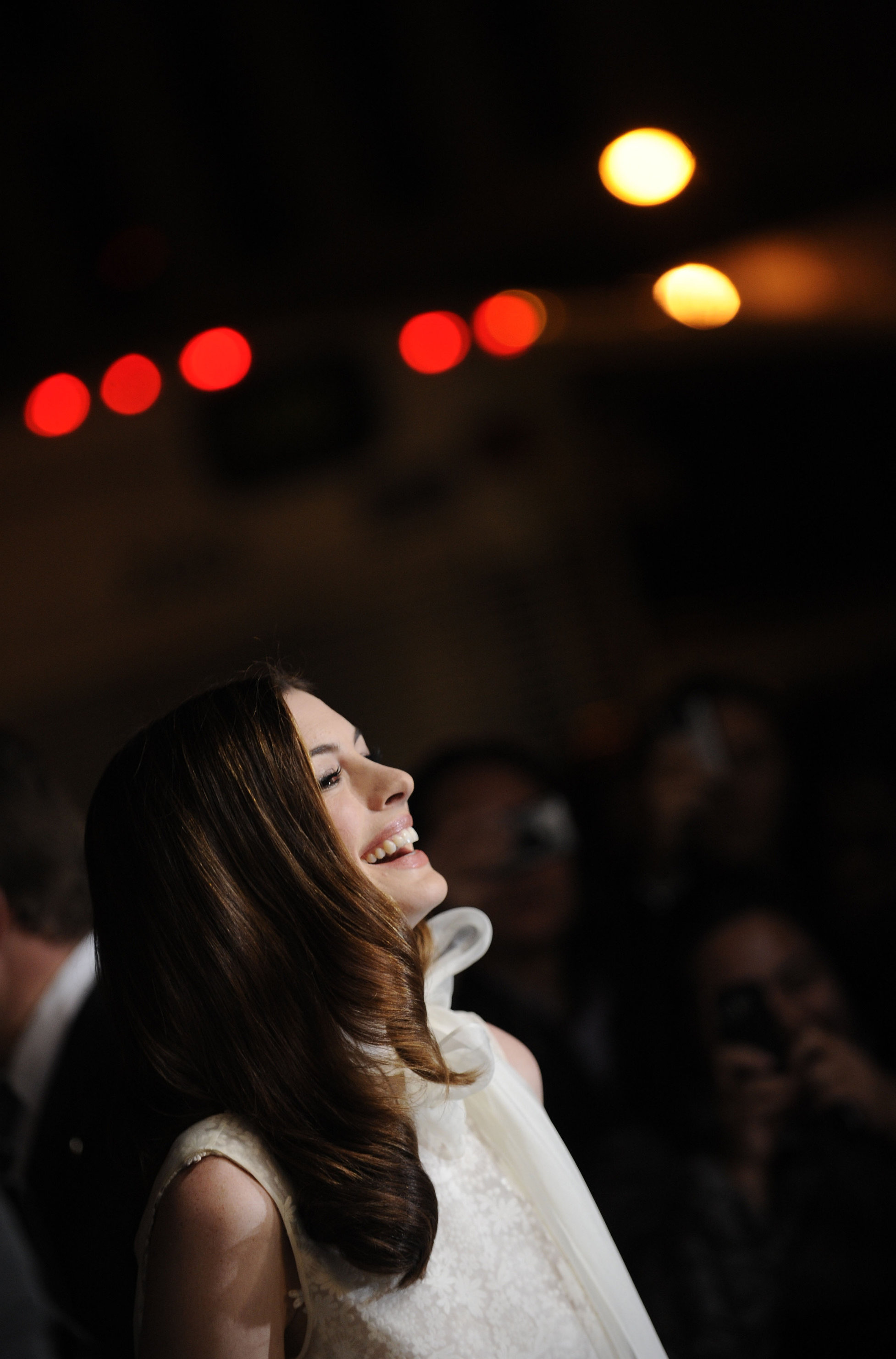 Anne Hathaway Love & Other Drugs screening at the DGA Theater in New York City on November 16, 2010