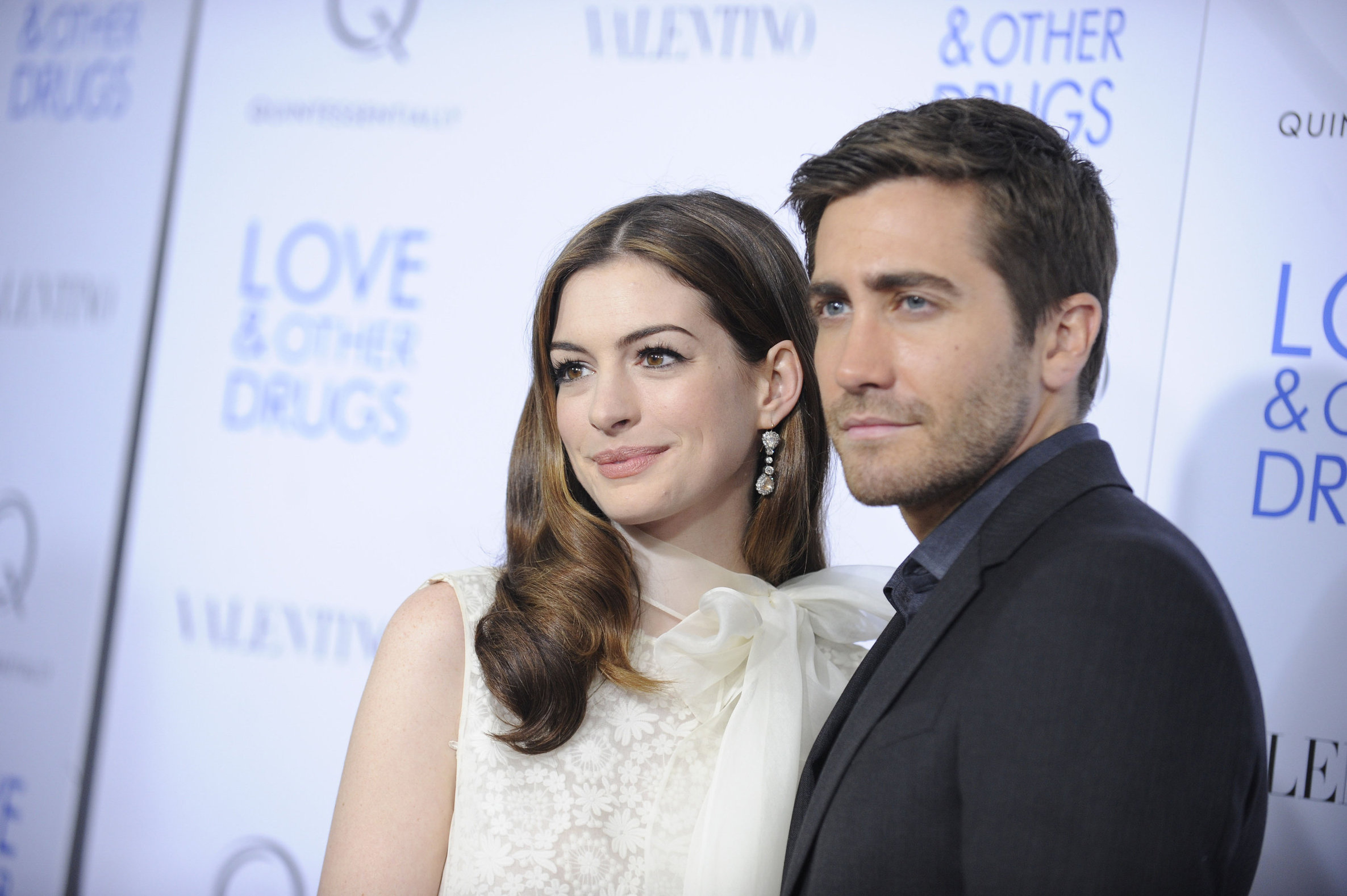 Anne Hathaway Love & Other Drugs screening at the DGA Theater in New York City on November 16, 2010