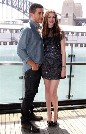 Anne Hathaway press conference at Welsh Bay in Sydney on December 6, 2010