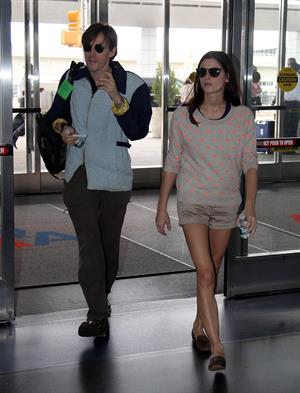 Ashley Greene at JFK Airport in New York on June 12, 2012
