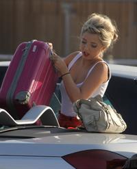 Alice Barlow Chester Racecourse on October 1, 2011