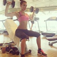 Melita Toniolo in Yoga Pants