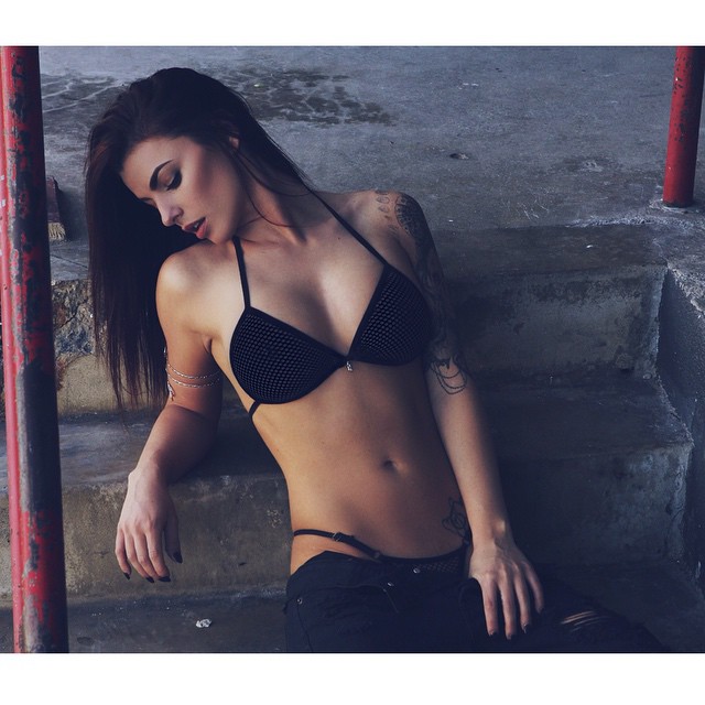 Kylie Rae in a bikini