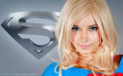 Enji Night as Supergirl