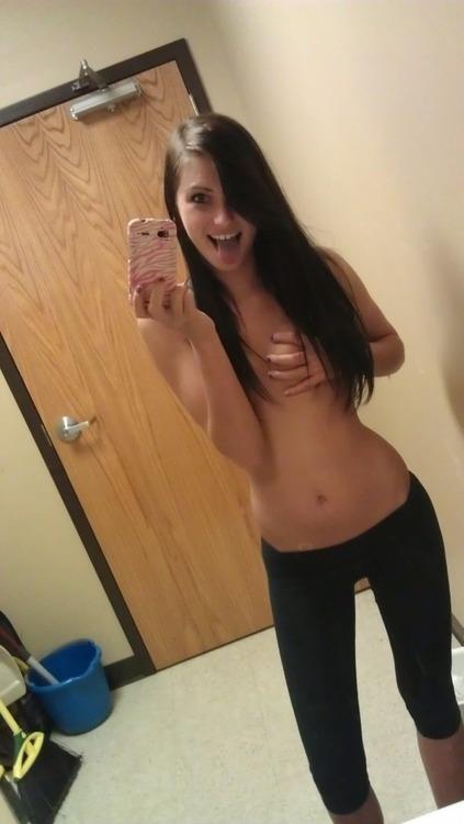 Anonymous taking a selfie