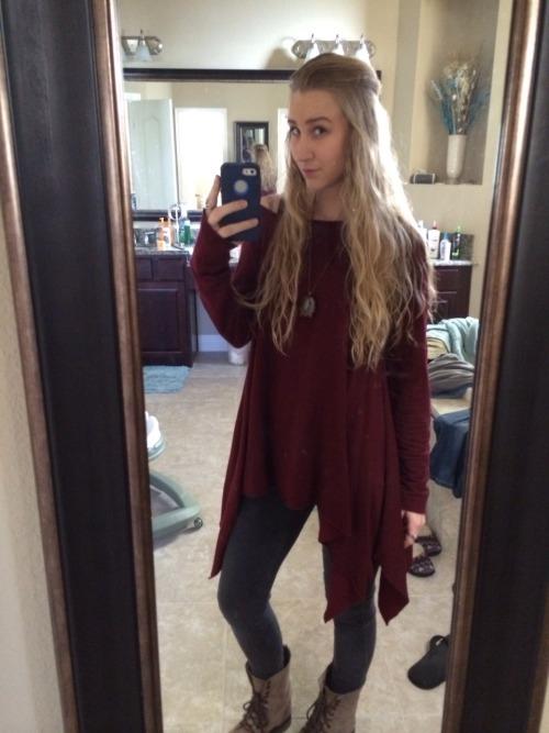 Anonymous taking a selfie