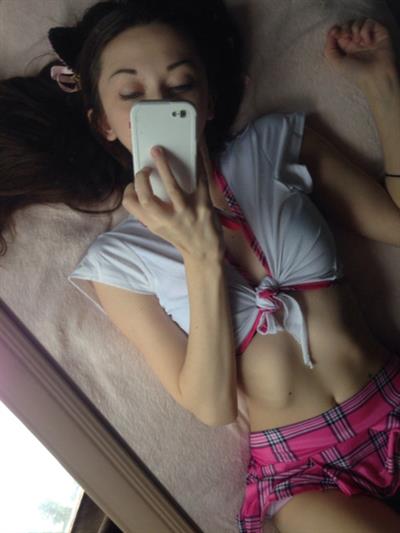 Anonymous taking a selfie